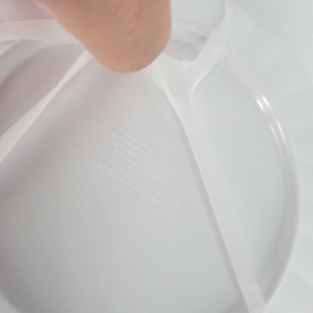 The‎ Farmhouse by Rachel Ashwell Set of 8 Melamine 8" Scalloped Salad Plates NEW - Picture 9 of 10